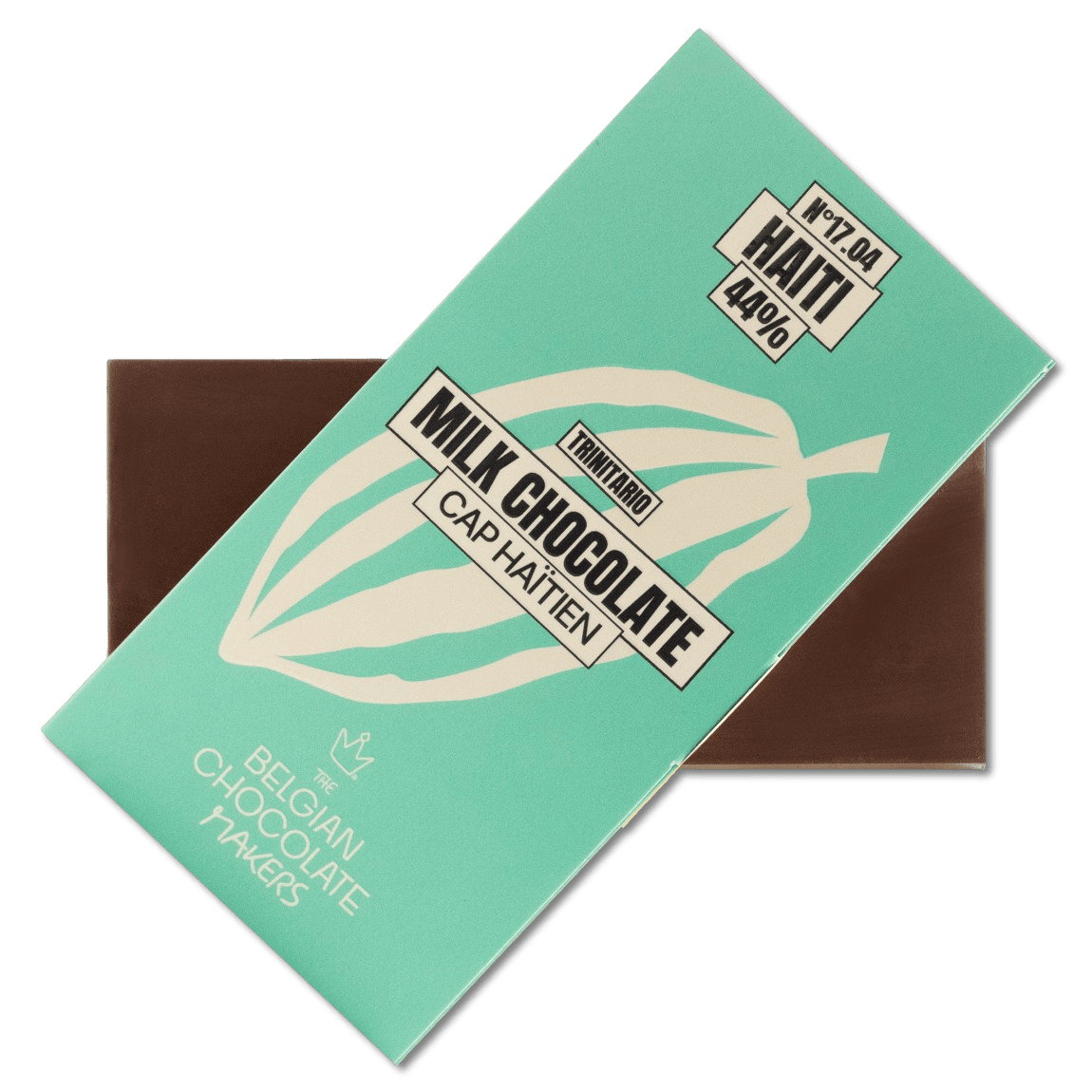 Chocolate bar origin Haïti Cap Haïtien 44% 5407008479534 The Belgian Chocolate Makers