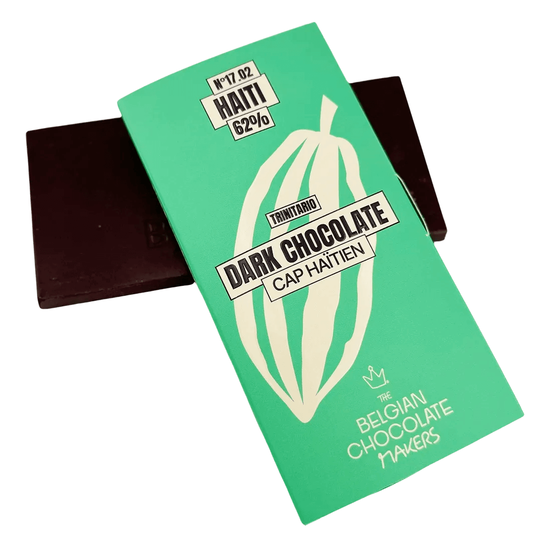 Chocolate bar origin Haïti Cap Haïtien 62% 5407008479541 The Belgian Chocolate Makers