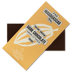 Chocolate bar origin Madagascar Mava Ottange 75% 5407008476113 The Belgian Chocolate Makers