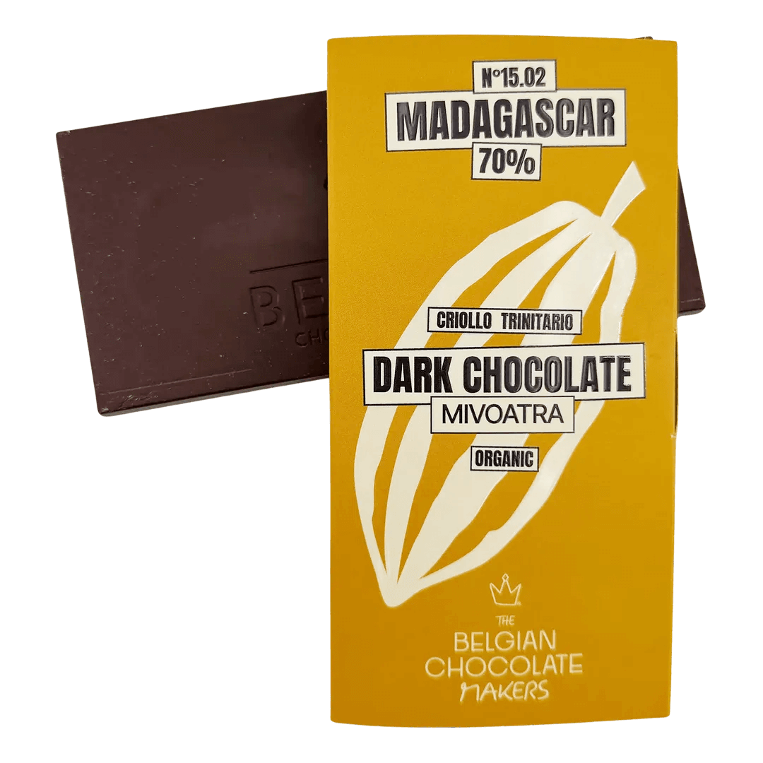 Chocolate bar origin Madagascar Mivoatra 70% 5407008478230 The Belgian Chocolate Makers
