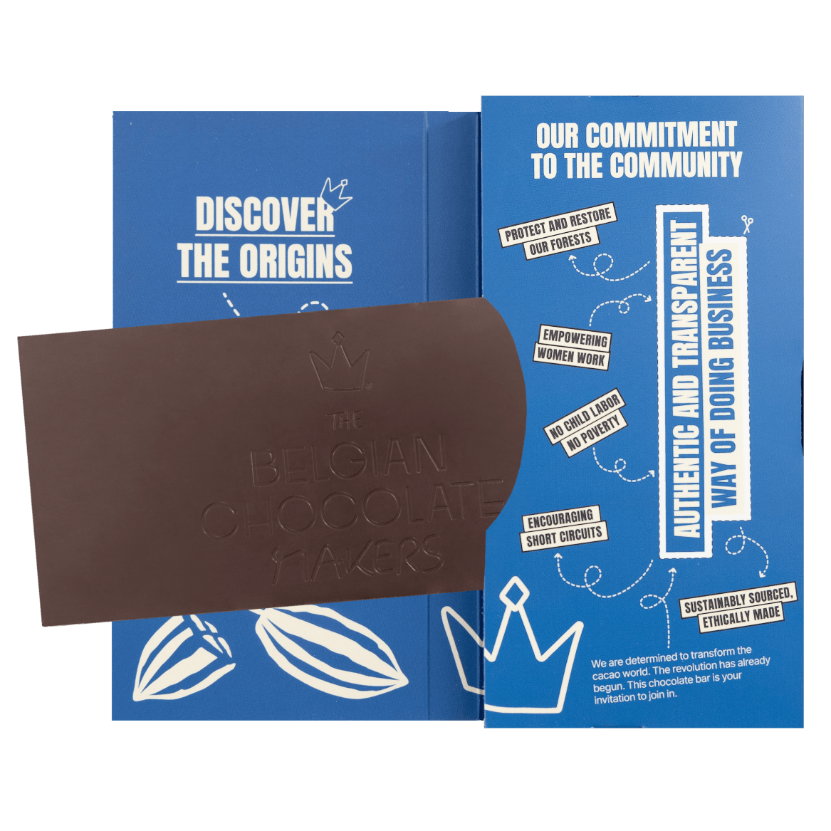 Chocolate bar origin Nicaragua V'Vaya 70% 5407008478254 The Belgian Chocolate Makers