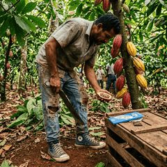 Chocolate bar origin Nicaragua V'Vaya 70% 5407008478254 The Belgian Chocolate Makers
