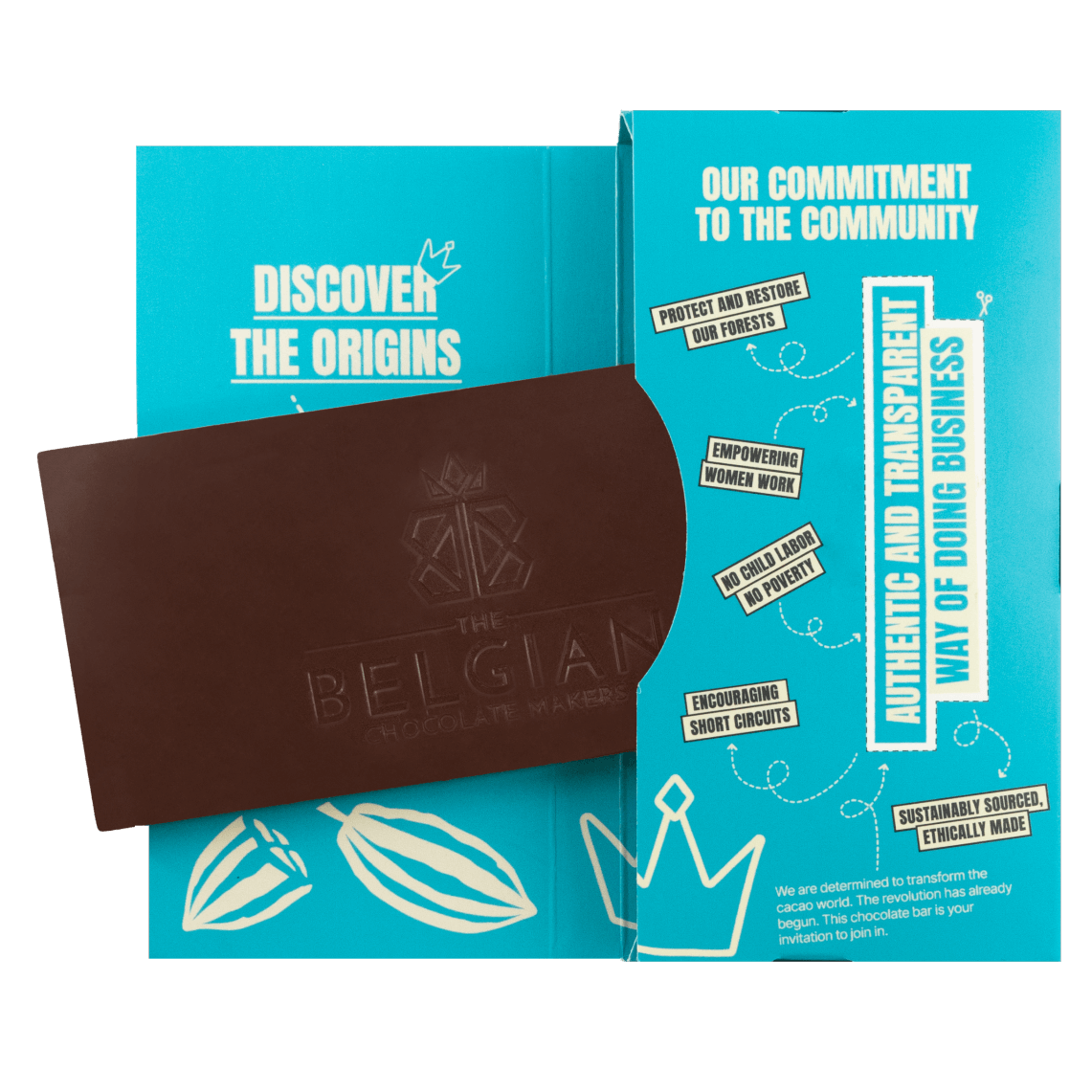 Chocolate bar origin Peru Gran Palo Blanco 70% 5407008478285 The Belgian Chocolate Makers