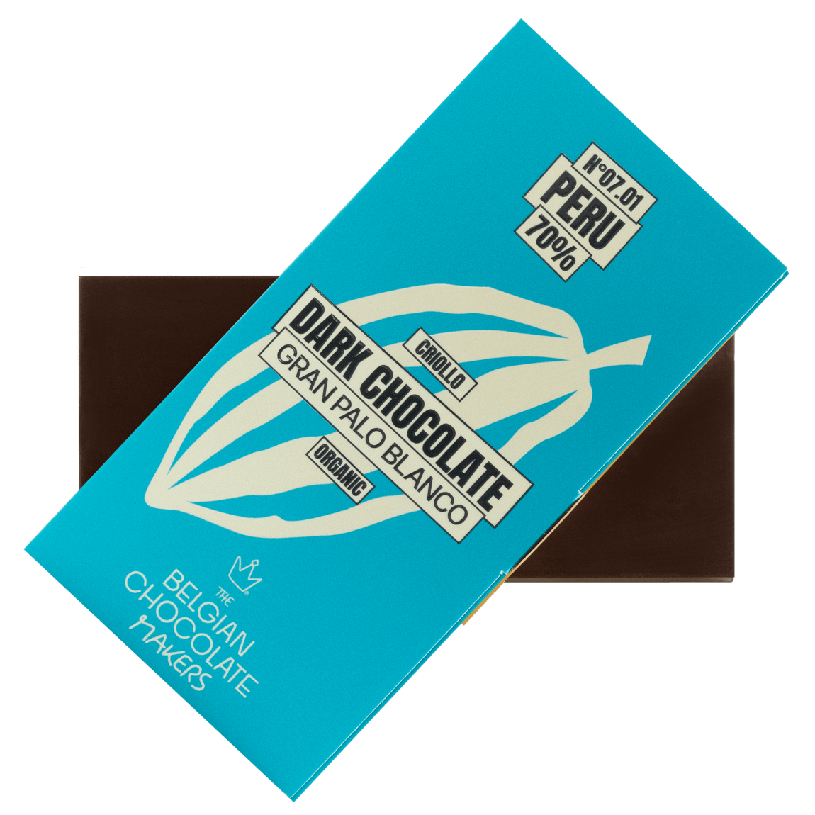 Chocolate bar origin Peru Gran Palo Blanco 70% 5407008478285 The Belgian Chocolate Makers