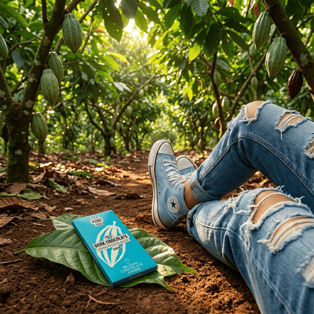 Chocolate bar origin Peru Gran Palo Blanco 70% 5407008478285 The Belgian Chocolate Makers