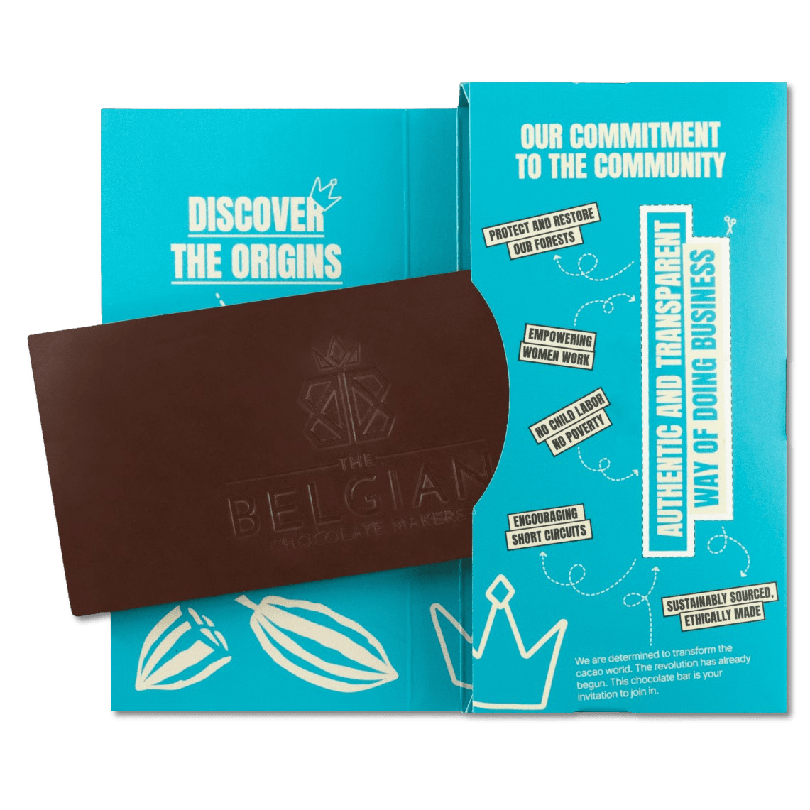 Chocolate bar origin Peru Gran Palo Blanco 70% 5407008478285 The Belgian Chocolate Makers