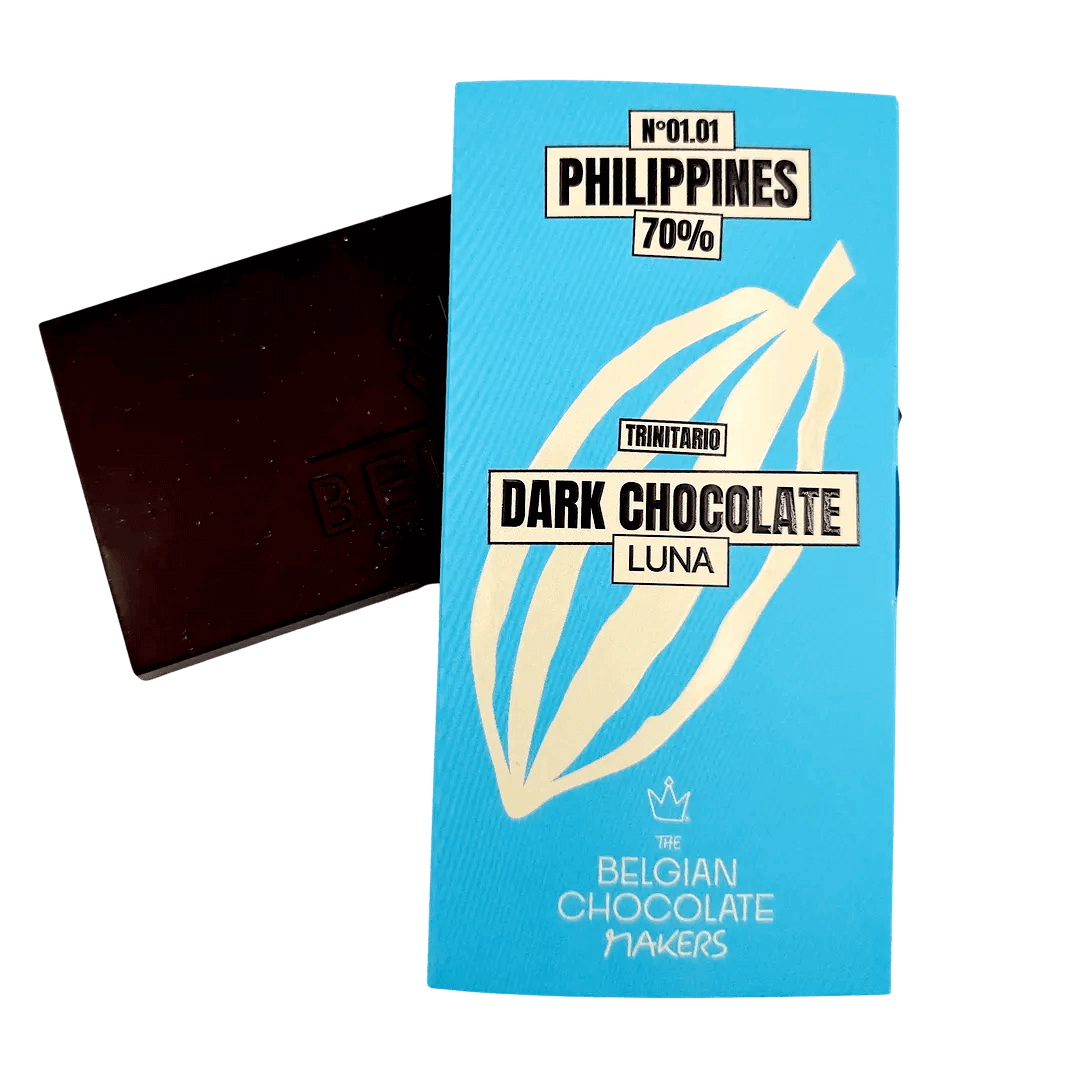 Chocolate bar origin Philippines Luna 70% 5407008476243 The Belgian Chocolate Makers