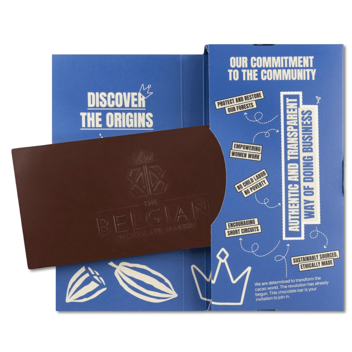 Chocolate bar single origin Nicaragua O'Tuma Waslala Ingemann 72% 5407008479336 The Belgian Chocolate Makers