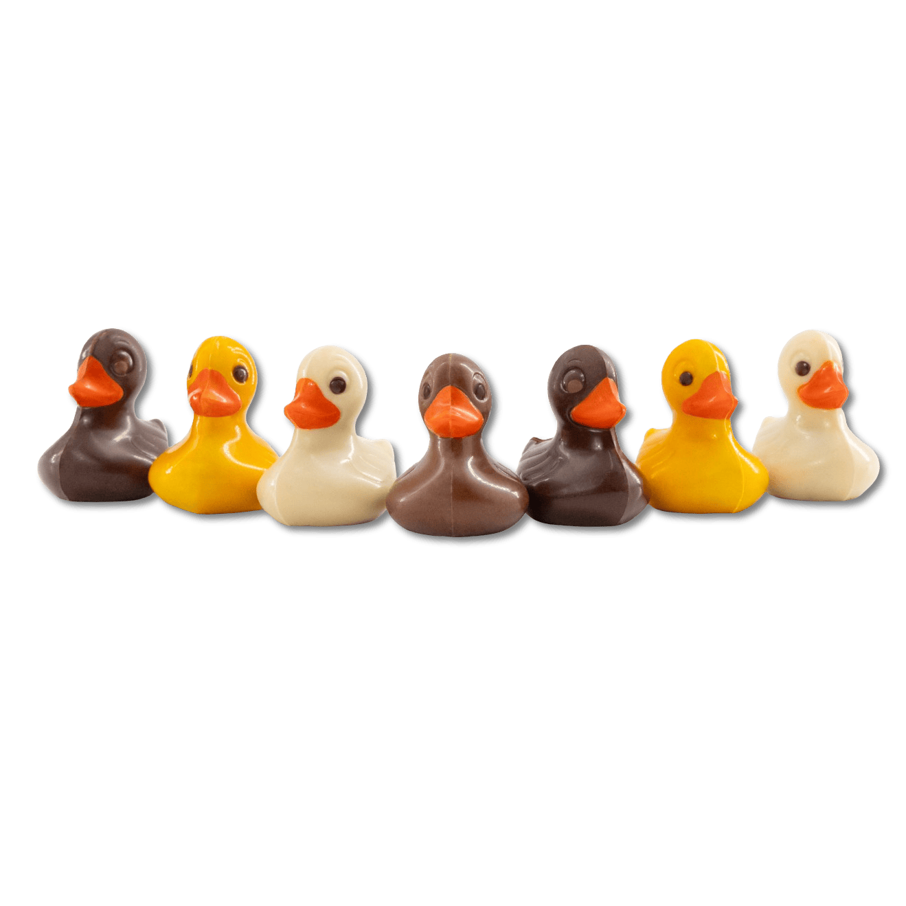 Chocolate ducks (praliné) 190g 5407008478353 The Belgian Chocolate Makers