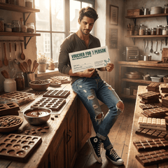 Chocolate workshop gift voucher The Belgian Chocolate Makers