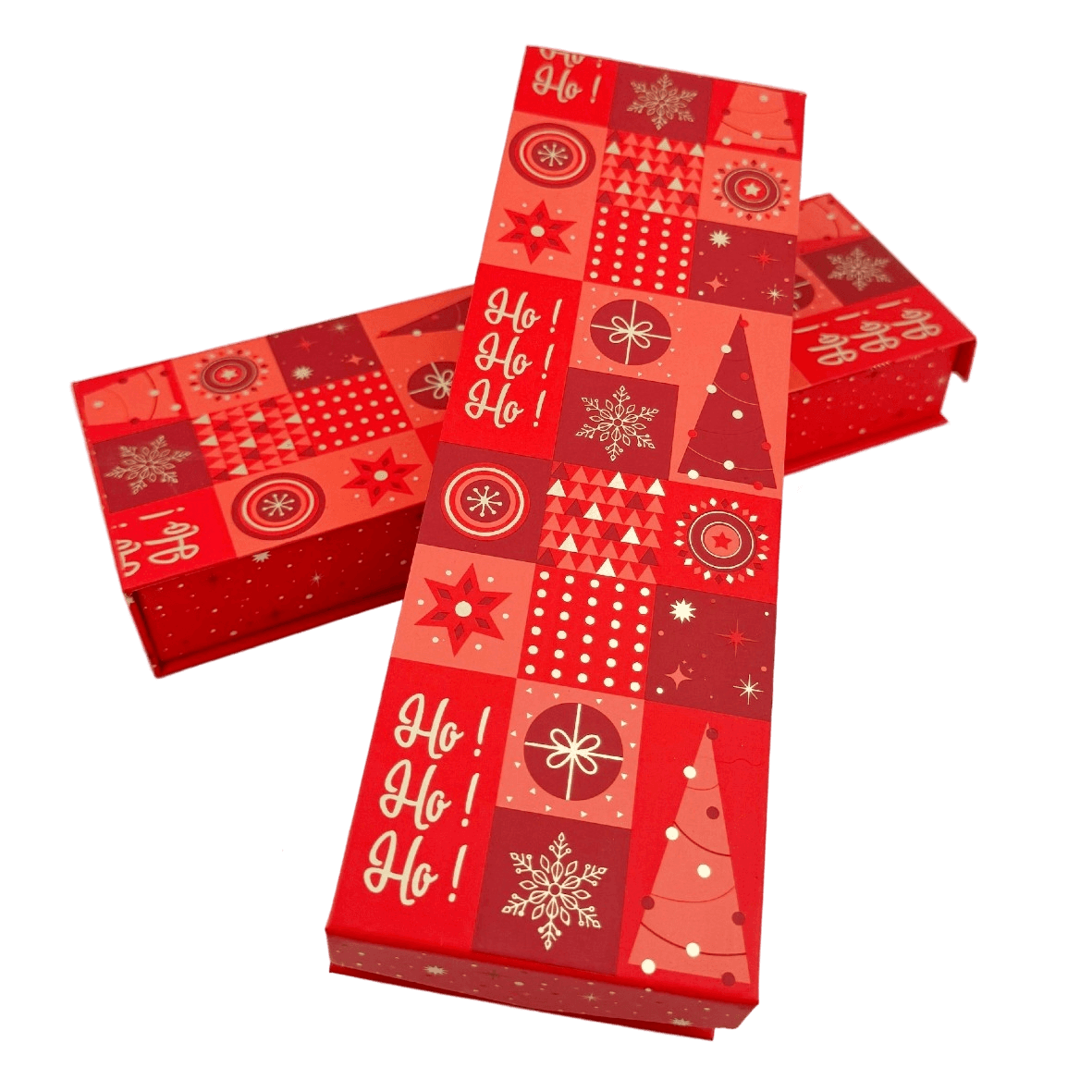 Christmas 14 pralines and truffles box ho-ho-ho 225g 5407008479428 The Belgian Chocolate Makers