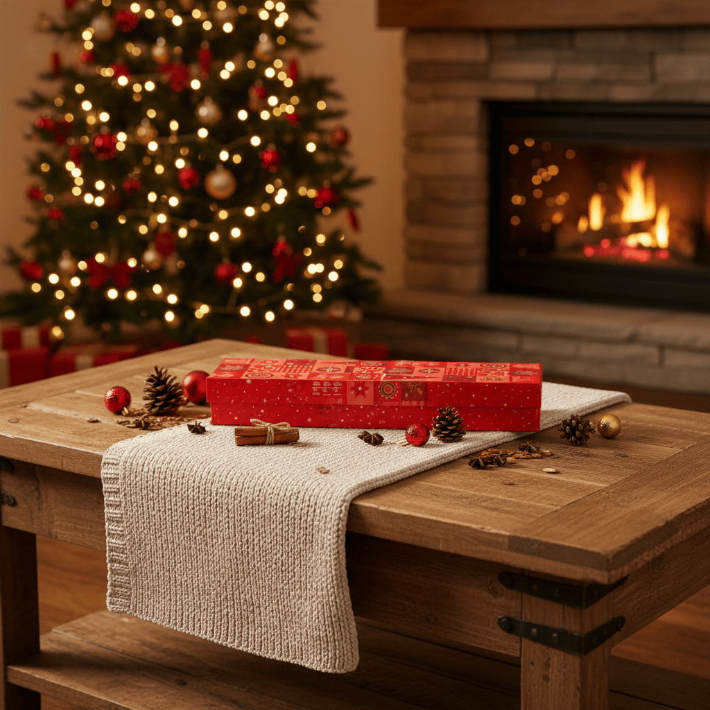 Christmas 14 pralines and truffles box ho-ho-ho 225g 5407008479428 The Belgian Chocolate Makers