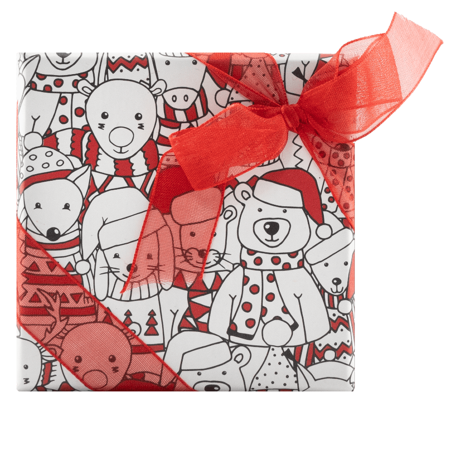 Christmas box 4 pralines 50g 5407008479497 The Belgian Chocolate Makers