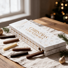 Christmas countdown advent calendar 24 stick 5407008470432 The Belgian Chocolate Makers