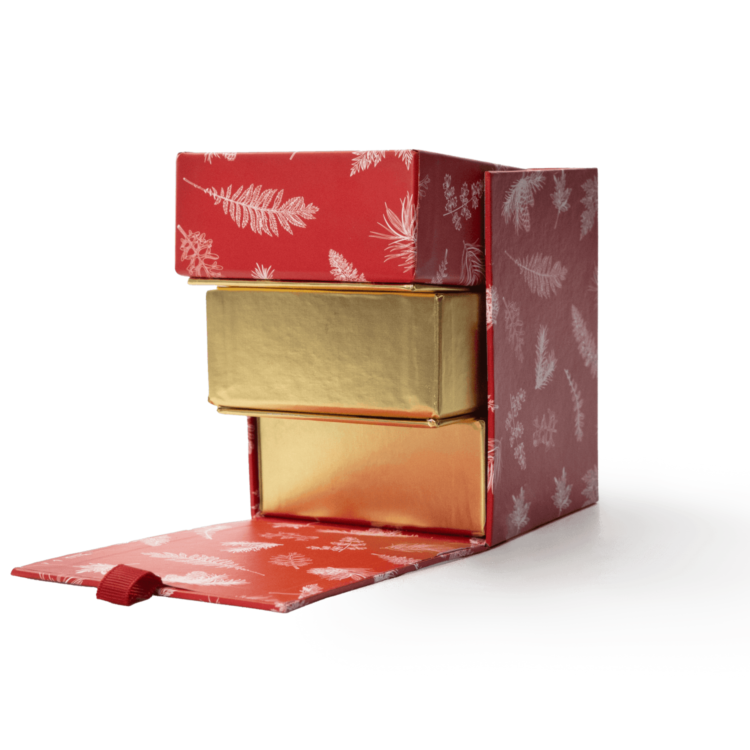 Christmas drawer box 12 pralines 180g 5407008470609 The Belgian Chocolate Makers