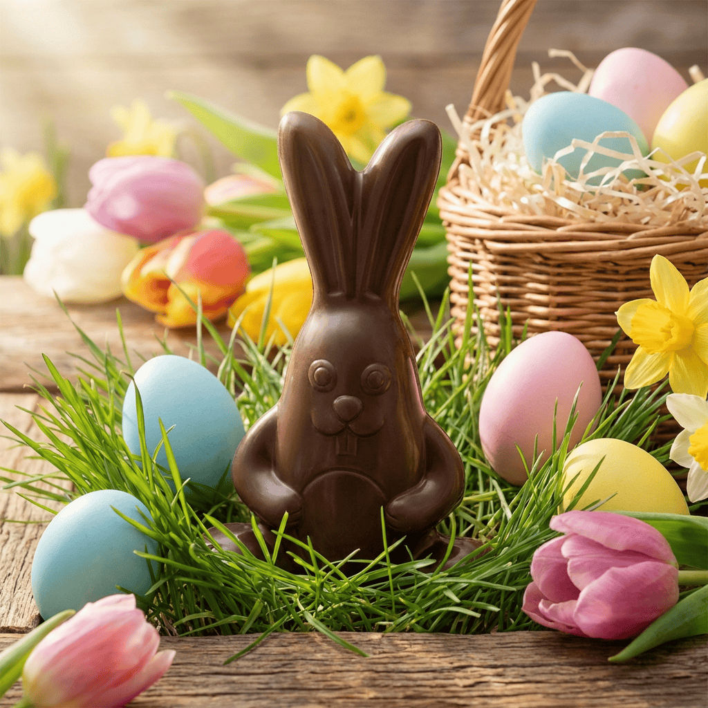 Cool dark chocolate bunny 30g 5407008471880 The Belgian Chocolate Makers