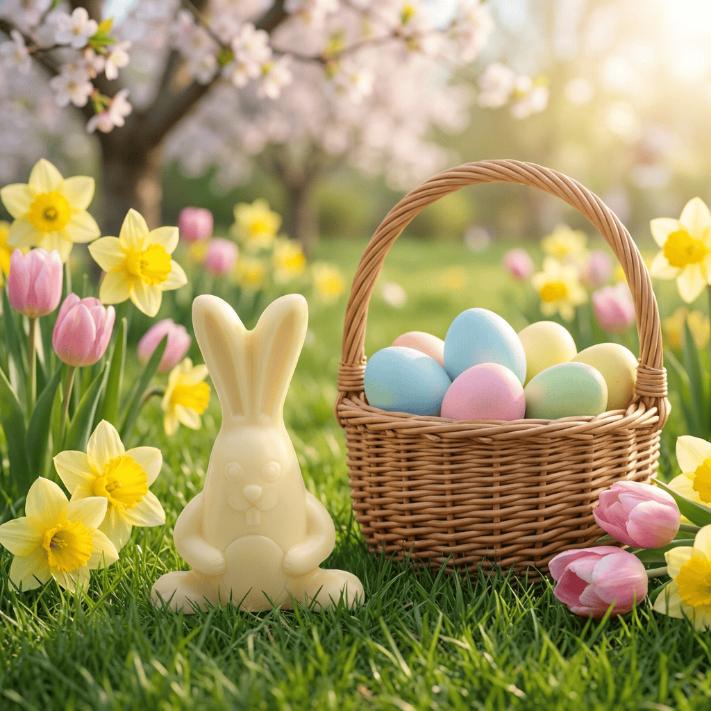 Cool white chocolate bunny 30g 5407008471910 The Belgian Chocolate Makers