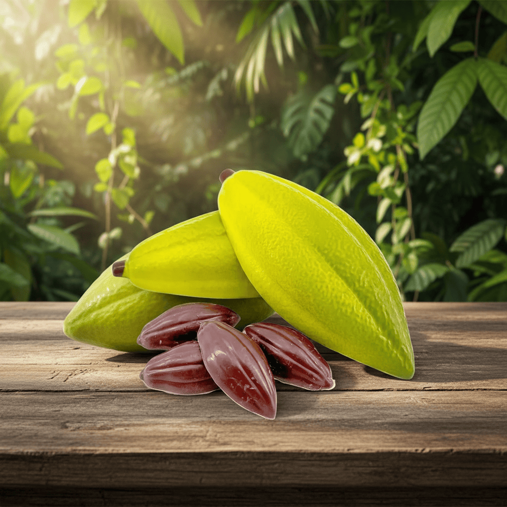 Dark chocolate cacao pod with pralines 100g 5407008478940 The Belgian Chocolate Makers