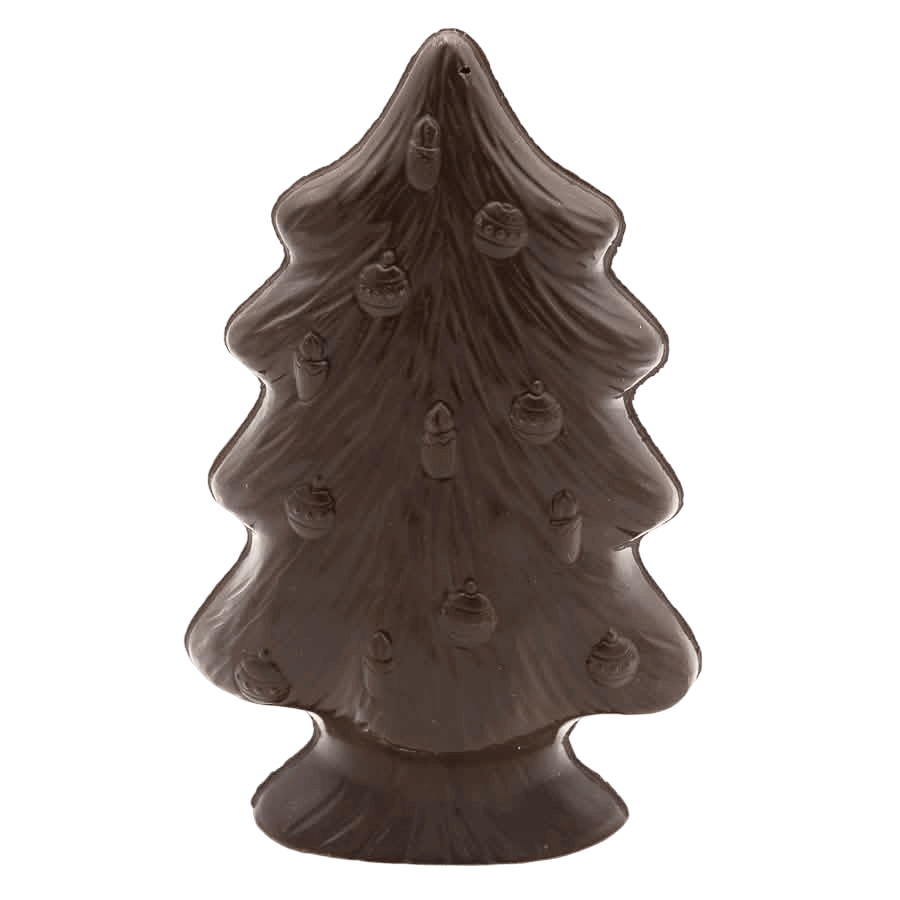 Dark chocolate Christmas tree 170g 5407008471392 The Belgian Chocolate Makers