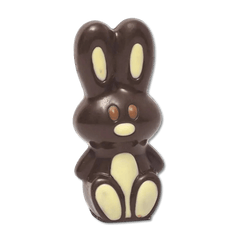 Dark chocolate Easter bunny 150g 5407008472009 The Belgian Chocolate Makers