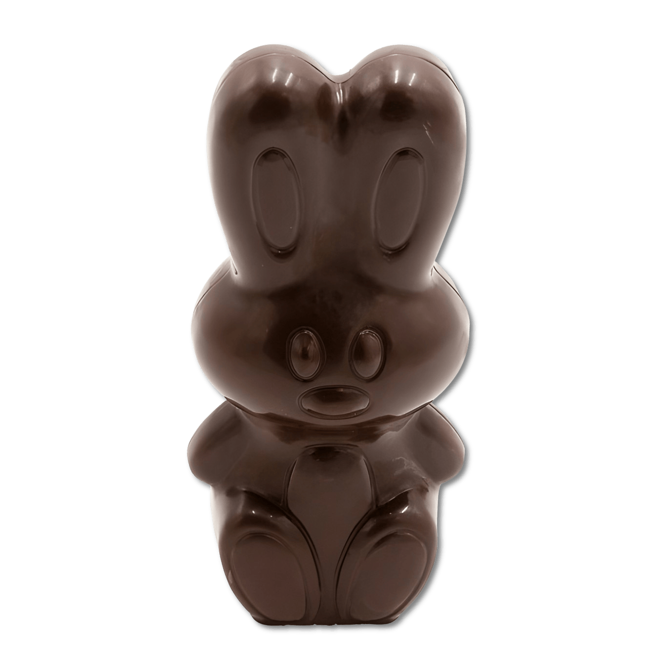 Dark chocolate Easter bunny 45g 5407008472023 The Belgian Chocolate Makers
