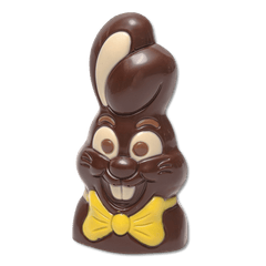 Dark chocolate easter bunny chest 5407008477257 The Belgian Chocolate Makers