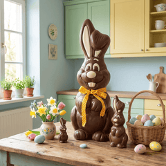 Dark chocolate giant Easter bunny 3kgs 5407008477301 The Belgian Chocolate Makers
