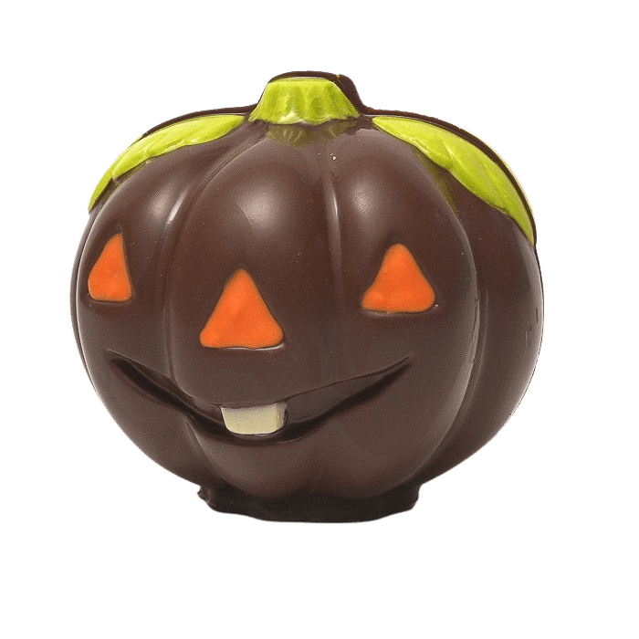 Dark chocolate pumpkin 150g 5407008476434 The Belgian Chocolate Makers