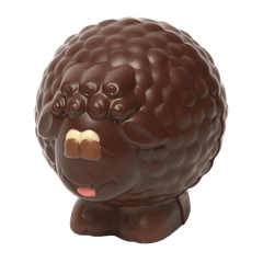 Dark chocolate sheep 130g 5407008476526 The Belgian Chocolate Makers