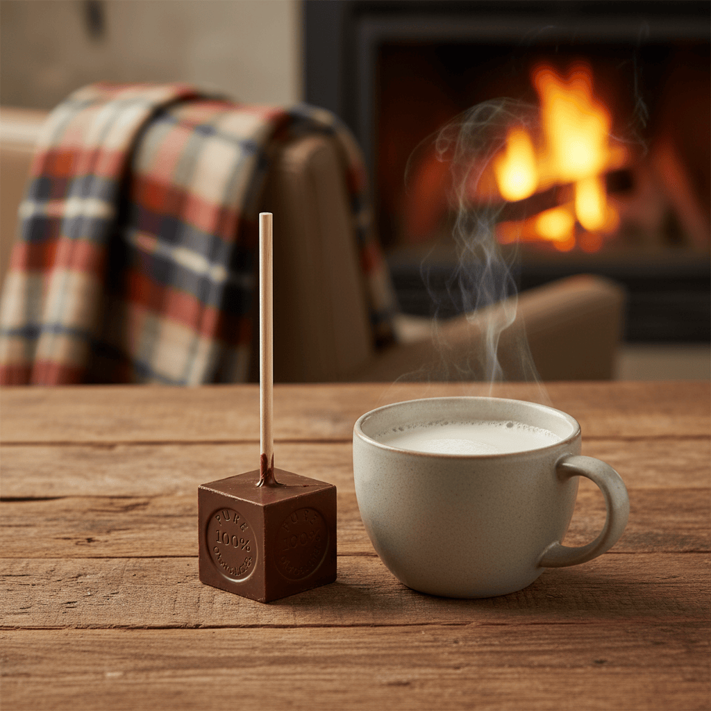 Dark chocolate stick 50g 5407008476489 The Belgian Chocolate Makers