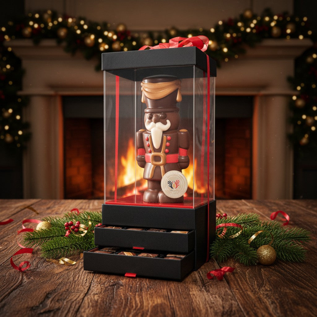 Skyline notenkraker met pralines