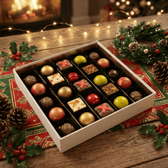 "Enchanted Christmas" box 25 pralines 375g 5407008470180 The Belgian Chocolate Makers