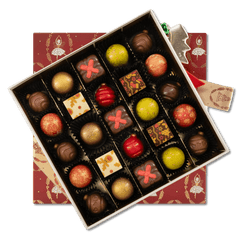 "Enchanted Christmas" box 25 pralines 375g 5407008470180 The Belgian Chocolate Makers
