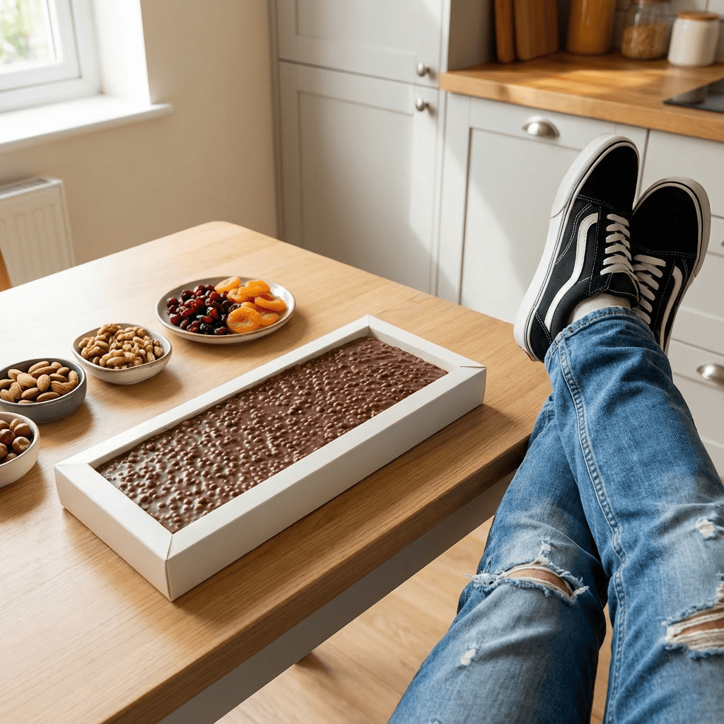 Fantasy milk chocolate bar 375 grs with crispy rice 5407008479107 The Belgian Chocolate Makers