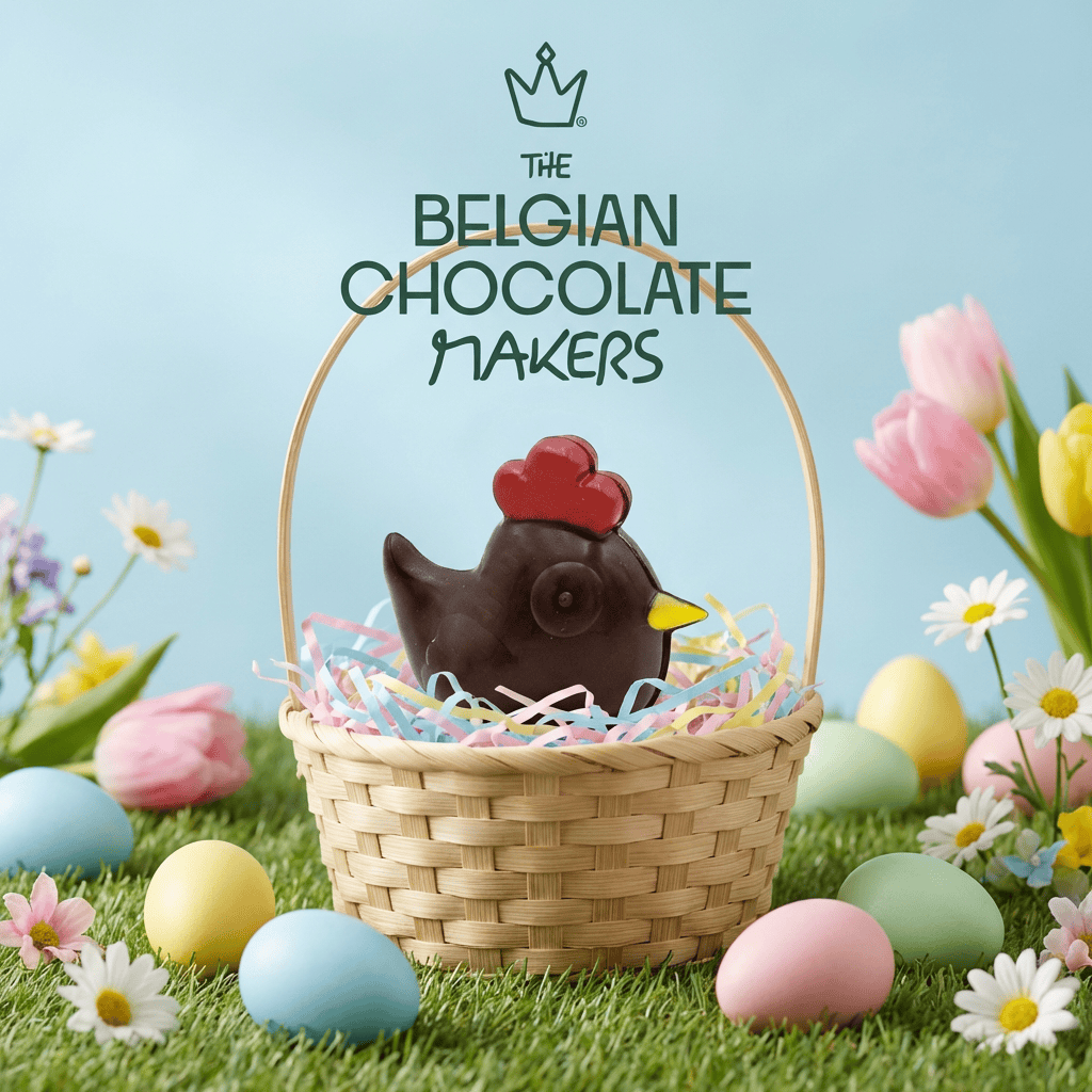 Little dark chocolate hen 50g 5407008472160. The Belgian Chocolate Makers