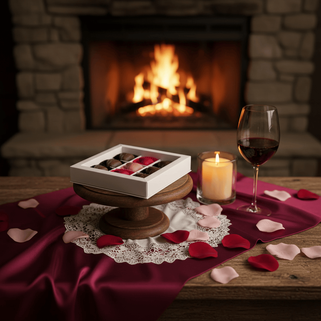 Love box of 9 Belgian pralines 135g 5407008470081 The Belgian Chocolate Makers