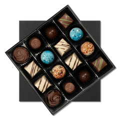 Luxury Belgian chocolate box with 16 pralines 240g 5407008474638 The Belgian Chocolate Makers