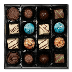 Luxury Belgian chocolate box with 16 pralines 240g 5407008474638 The Belgian Chocolate Makers