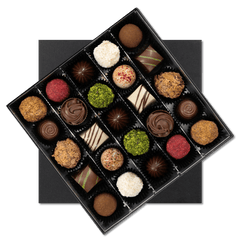 Luxury Belgian chocolate box with 25 pralines and truffles 375g 5407008470159 The Belgian Chocolate Makers