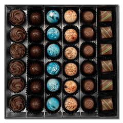 Luxury Belgian chocolate box with 36 pralines 540g 5407008474508 The Belgian Chocolate Makers