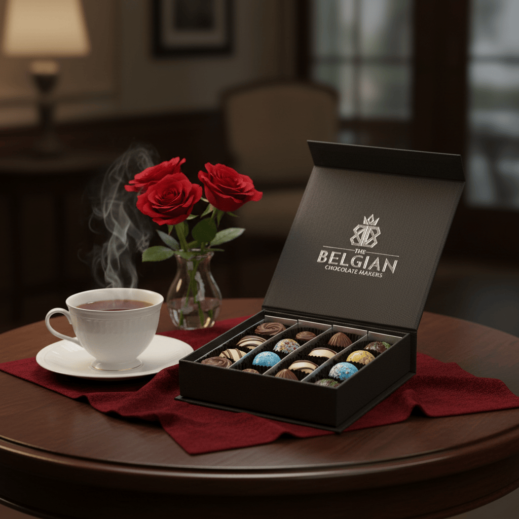Luxury box of 16 chocolate pralines 5407008474638 The Belgian Chocolate Makers