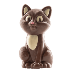 Milk chocolate cat 100g 5407008478414 The Belgian Chocolate Makers
