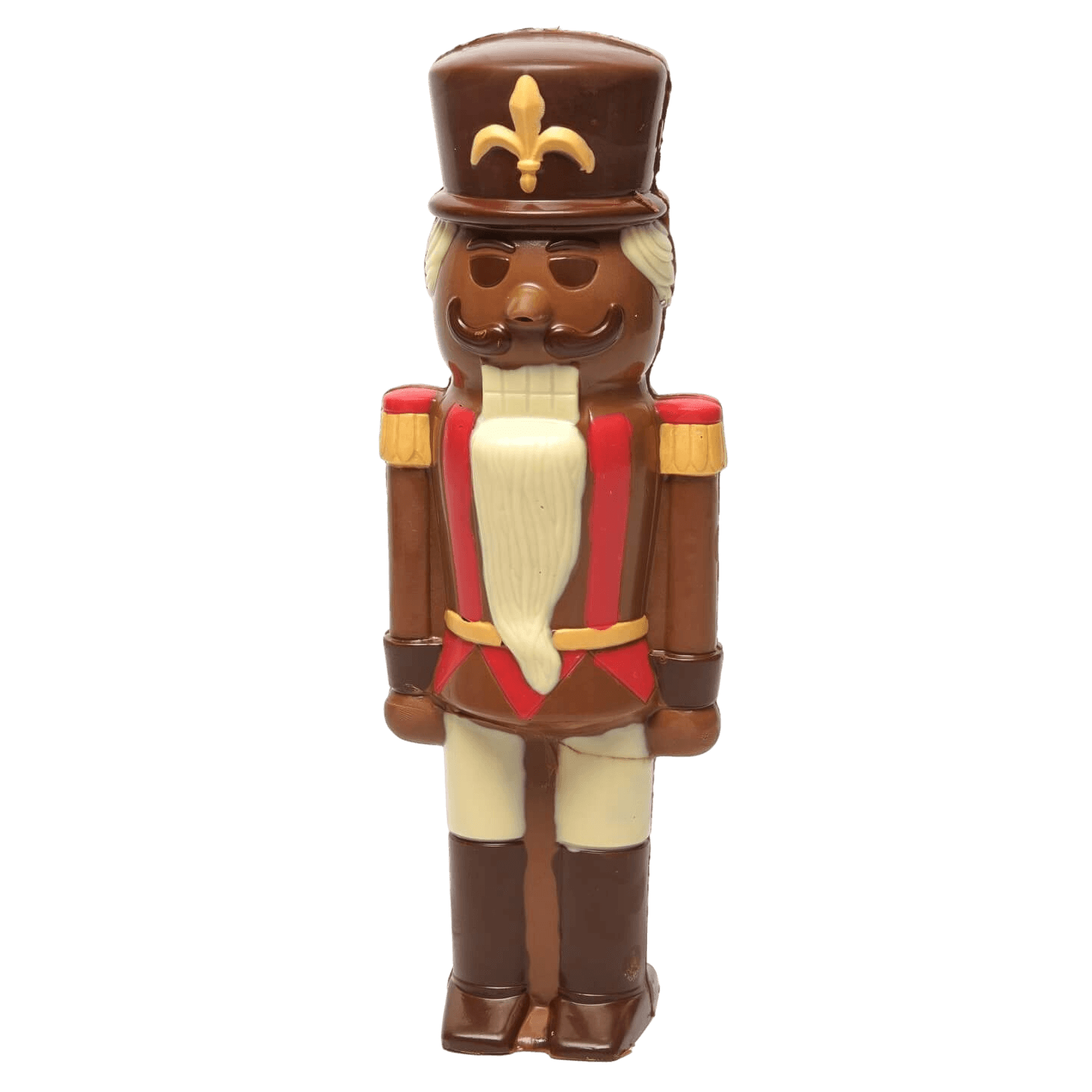 Milk chocolate Christmas nutcracker soldier 1kg 5407008476922 The Belgian Chocolate Makers