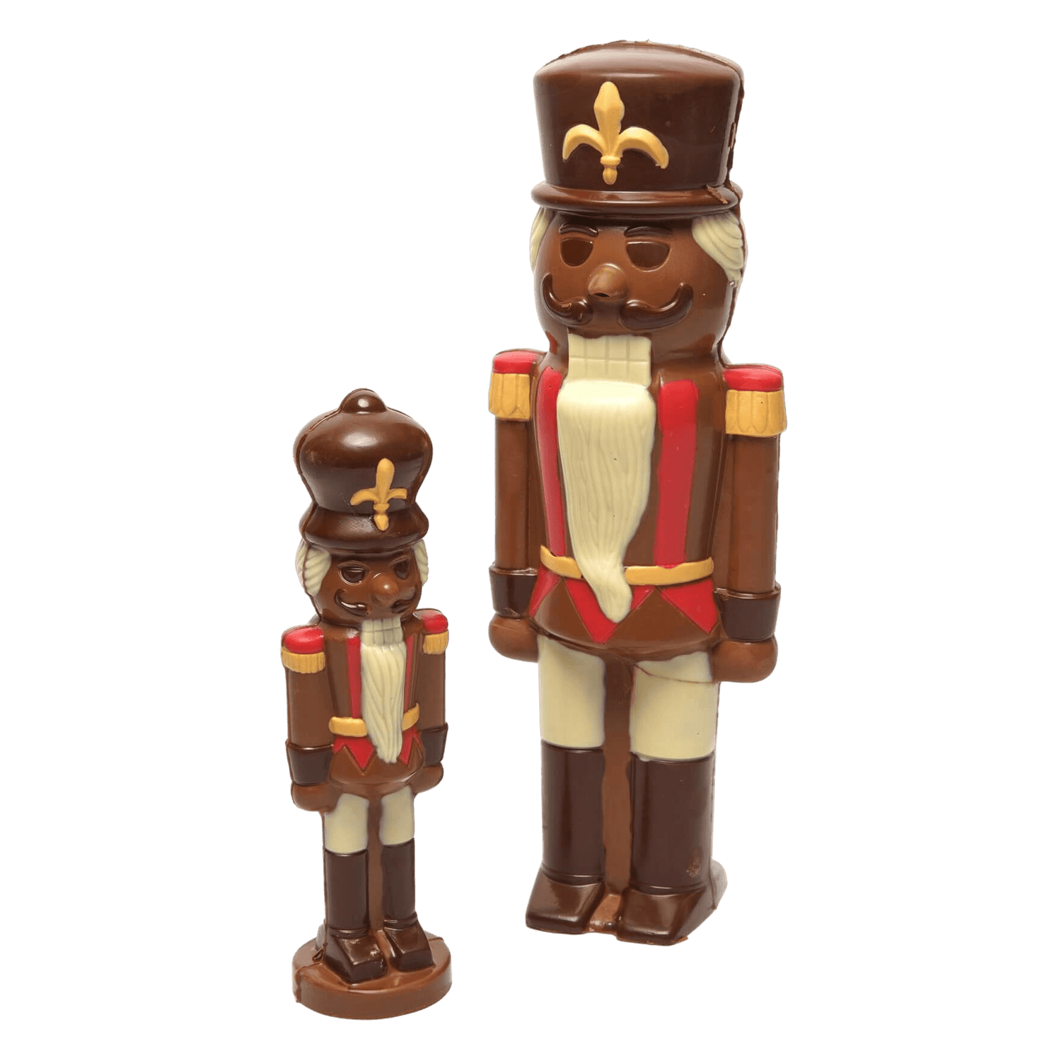 Milk chocolate Christmas nutcracker soldiers 1230g 5407008476939 The Belgian Chocolate Makers