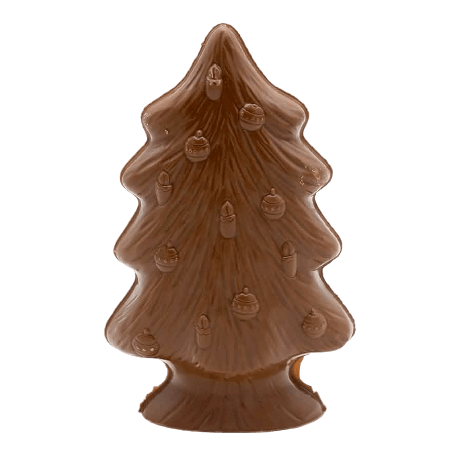 Milk chocolate Christmas tree 170g 5407008471408 The Belgian Chocolate Makers