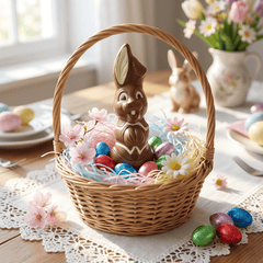 Milk chocolate Easter bunny 400g 5407008472047 The Belgian Chocolate Makers