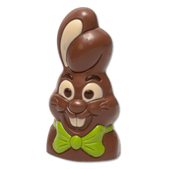 Milk chocolate easter bunny chest 5407008477264 The Belgian Chocolate Makers
