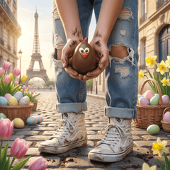 Milk chocolate Easter chick 70g 5407008475260 The Belgian Chocolate Makers