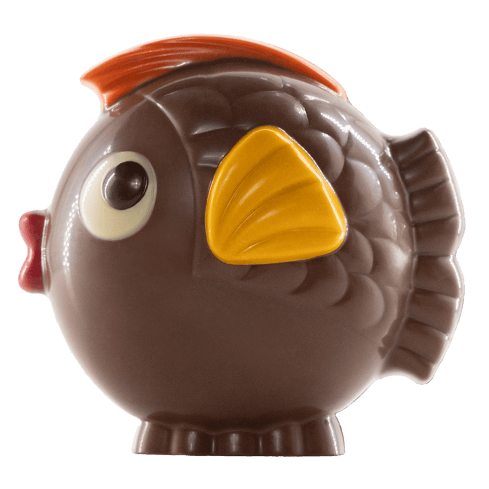 Milk chocolate fish 150g 5407008478391 The Belgian Chocolate Makers