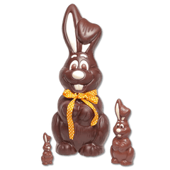 Milk chocolate giant Easter bunny 3kgs 5407008475642 The Belgian Chocolate Makers